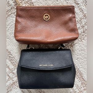 Mini Michael Kors Purse AND makeup bag
